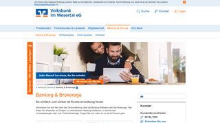 
                            4. Banking Brokerage - Volksbank im Wesertal eG