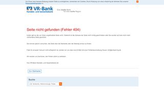 
                            7. Banking Brokerage - VR-Bank Handels- und Gewerbebank