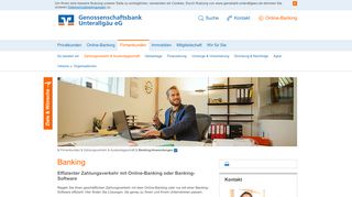 
                            9. Banking Geschäftskunden - Genossenschaftsbank Unterallgäu eG