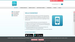 
                            3. Banking | Hello bank!