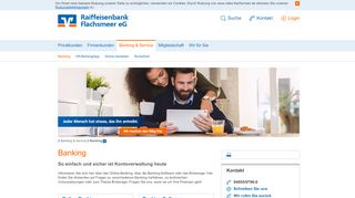 
                            4. Banking - Raiffeisenbank Flachsmeer eG