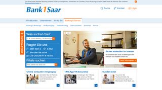 
                            3. Banking & Service | Bank 1 Saar - Ihre Volksbank im Saarland