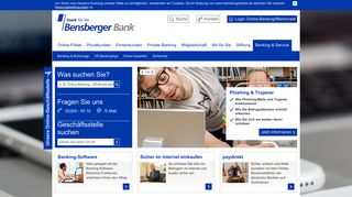 
                            6. Banking & Service - Bensberger Bank eG