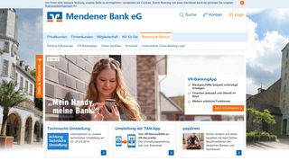 
                            5. Banking & Service - Mendener Bank eG