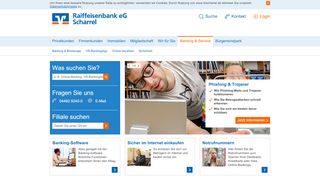 
                            3. Banking & Service - Raiffeisenbank eG Scharrel