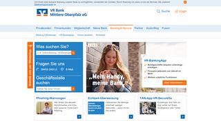 
                            3. Banking & Service - Raiffeisenbank im Naabtal eG