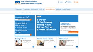 
                            5. Banking & Service - Volks- und Raiffeisenbank Fürstenwalde Seelow ...