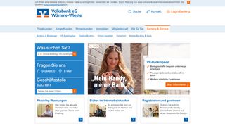 
                            2. Banking & Service - Volksbank eG Wümme-Wieste