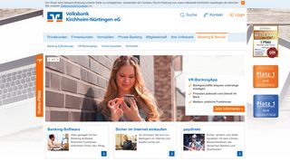 
                            8. Banking & Service - Volksbank Kirchheim-Nürtingen eG