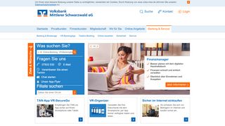 
                            5. Banking & Service - Volksbank Mittlerer Schwarzwald eG