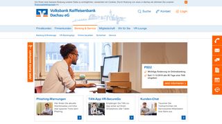 
                            3. Banking & Service - Volksbank Raiffeisenbank Dachau eG