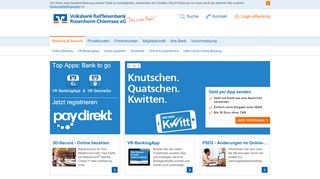 
                            4. Banking & Service - Volksbank Raiffeisenbank Rosenheim-Chiemsee ...