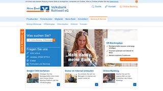 
                            2. Banking & Service - Volksbank Rottweil eG