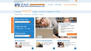 
                            3. Banking & Service - VR Bank Bad Orb-Gelnhausen eG