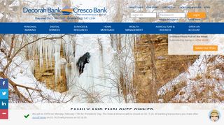 
                            12. Banking Services | Decorah Iowa, Cresco Iowa