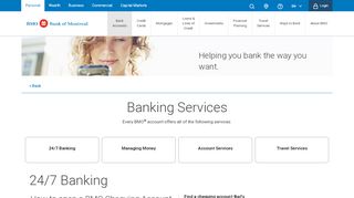 
                            8. Banking Services | Online & Mobile Banking | BMO