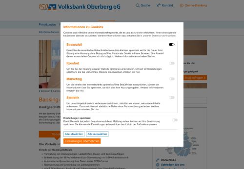 
                            13. Banking-Software - Volksbank Oberberg eG