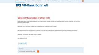 
                            9. Banking-Software - VR-Bank Bonn eG
