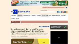 
                            9. Bankinter lanza su aplicación de pago móvil Bankintercard