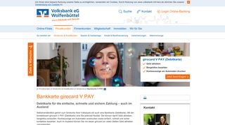 
                            7. Bankkarte girocard V PAY - Volksbank eG, Wolfenbüttel