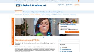 
                            9. Bankkarte girocard V PAY - Volksbank Nordharz eG