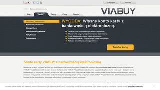 
                            6. Bankowość elektroniczna VIABUY Prepaid Mastercard - VIABUY.com