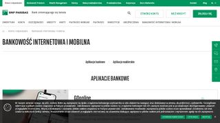 
                            2. Bankowość internetowa i mobilna | BGŻ BNP Paribas S.A.