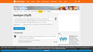 
                            3. bankpin: Flyff - Spieletipps