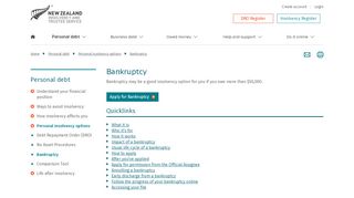 
                            5. Bankruptcy | Insolvency and Trustee Service