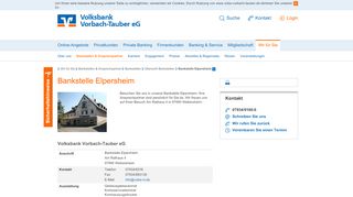 
                            5. Bankstelle Elpersheim - Volksbank Vorbach-Tauber eG