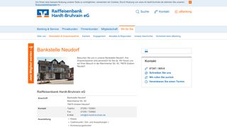 
                            7. Bankstelle Neudorf - Raiffeisenbank Hardt-Bruhrain eG