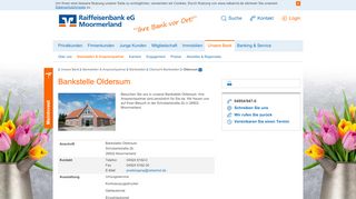 
                            9. Bankstelle Oldersum - Raiffeisenbank eG Moormerland