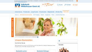 
                            8. Bankstellen - Volksbank Wildeshauser Geest eG