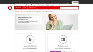 
                            13. Bankverbindung - Vodafone Kabel Deutschland Kundenportal