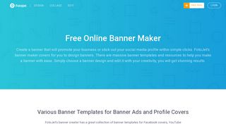 
                            8. Banner Maker - Design Custom Banners Online | FotoJet