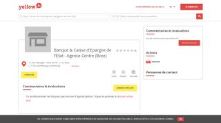 
                            6. Banque & Caisse d'Epargne de l'Etat - Agence Centre (Bcee) - Yellow.lu