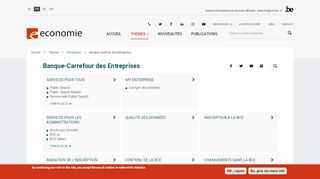 
                            2. Banque-Carrefour des Entreprises | SPF Economie