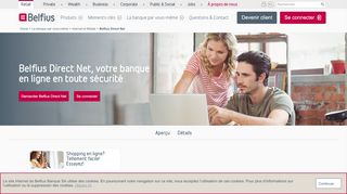 
                            2. Banque en ligne - Belfius Direct Net - Belfius