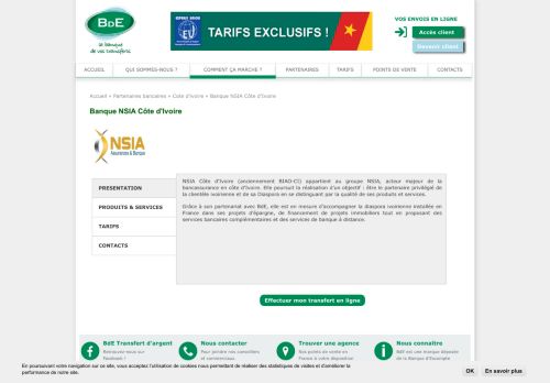 
                            6. Banque NSIA Côte d'Ivoire - BdE