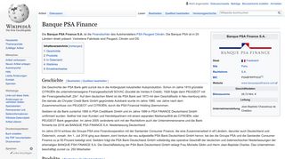
                            8. Banque PSA Finance – Wikipedia