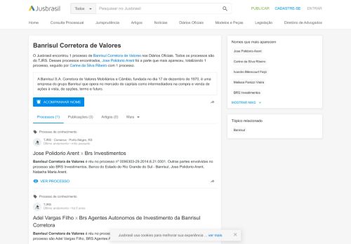 
                            12. Banrisul Corretora de Valores - JusBrasil