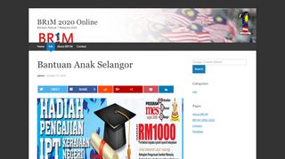 
                            7. Bantuan Anak Selangor - BR1M 2018 Online