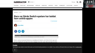 
                            13. Bara var fjärde Switch-spelare har laddat hem online-appen ...