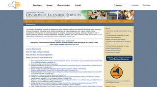 
                            6. Barbering - NYS Division of Licensing Services