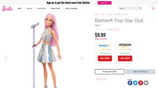 
                            8. Barbie Pop Star Doll | FXN98 | MATTEL - Mattel Inc