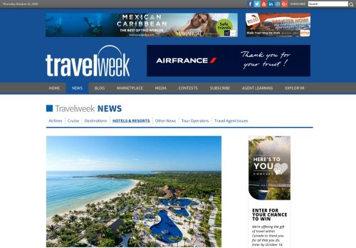 
                            12. Barceló reaches out to agents with new website and contest ...