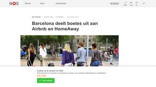 
                            9. Barcelona deelt boetes uit aan Airbnb en HomeAway | NOS