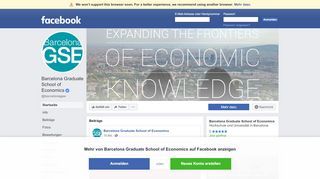 
                            11. Barcelona Graduate School of Economics - Startseite | Facebook