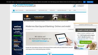 
                            8. Barclaycard Banking: Registrierung und Login unter der Lupe