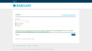 
                            12. Barclays - Login Page